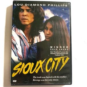 Sioux City (1994) DVD Lou Diamond Phillips | Mystery Drama Film